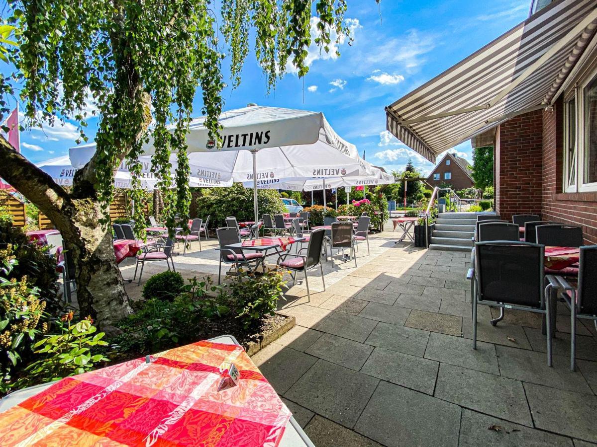 Hotel-Restaurant Vier Linden Stade Eksteriør bilde
