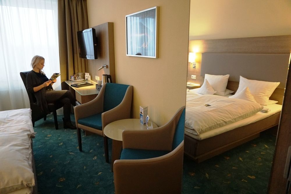 Hotel-Restaurant Vier Linden Stade Eksteriør bilde